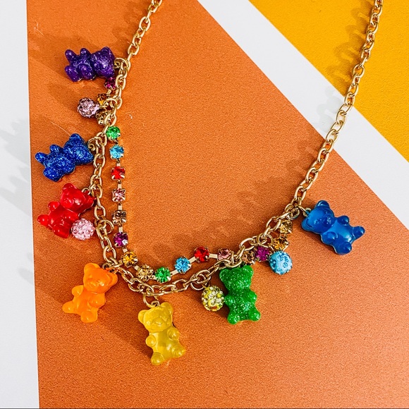 Betsey Johnson Jewelry - Betsey Johnson Gummy Bears novelty Candy Necklace